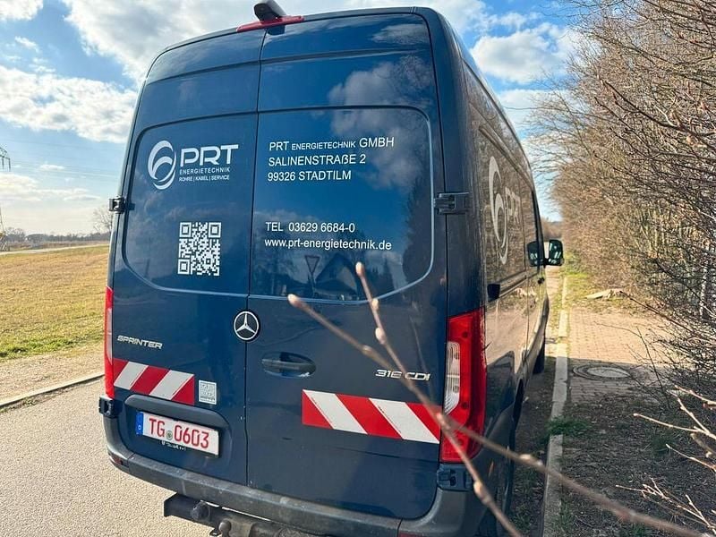 Gebraucht Mercedes Sprinter 163 PS (119 kW) 2019 Blau Van