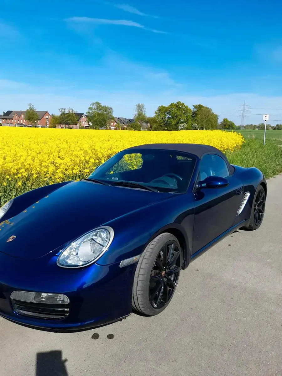 Gebraucht Porsche Boxster 240 PS (176 kW) 2006 Blau Cabrio