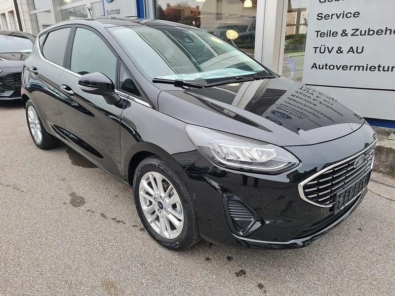 Gebraucht Ford Fiesta Titanium X 101 PS (74 kW) 2023 Agate black metallic (metallic) Kleinwagen