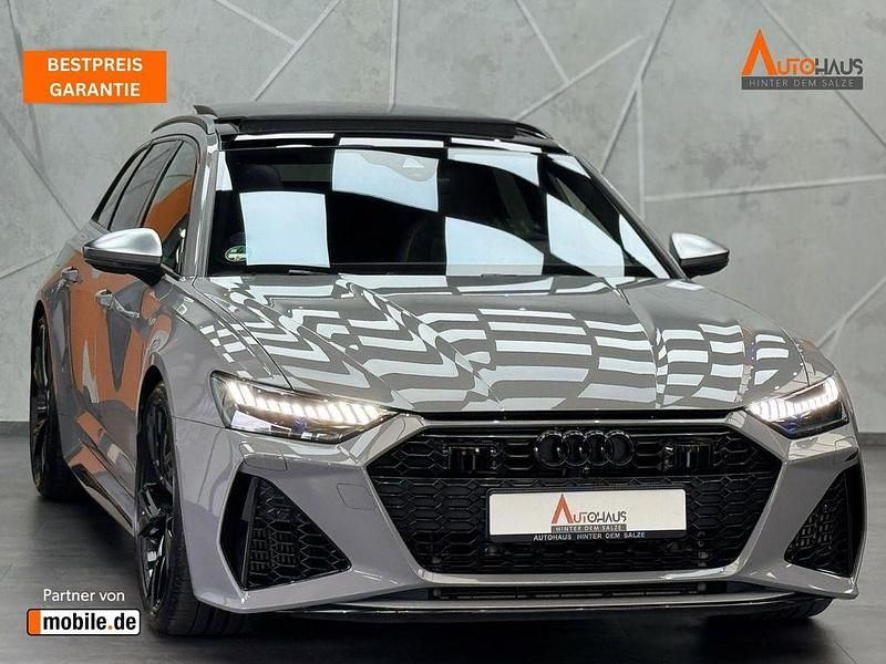 Grau Gebraucht 2021 Audi RS6 Sport Limousine | 92.850 € (Teuer) - Bild 1/4