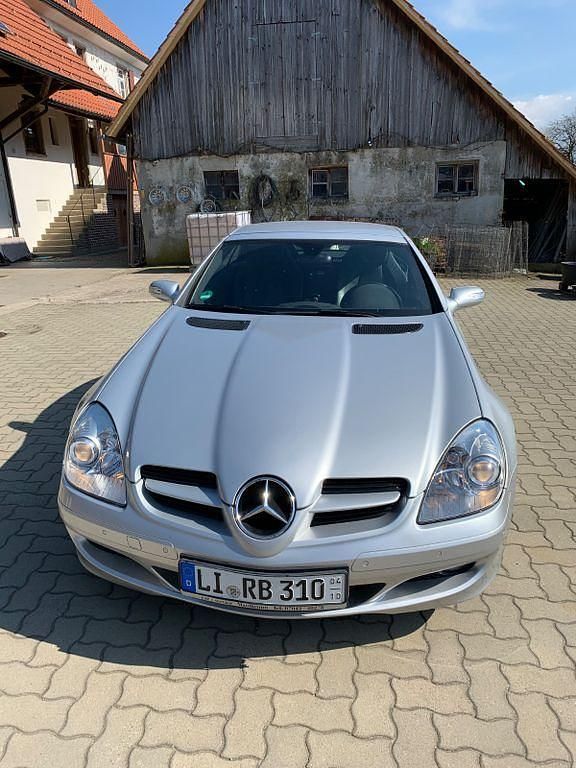 Gebraucht Mercedes SLK200 163 PS (119 kW) 2005 Silber Cabrio