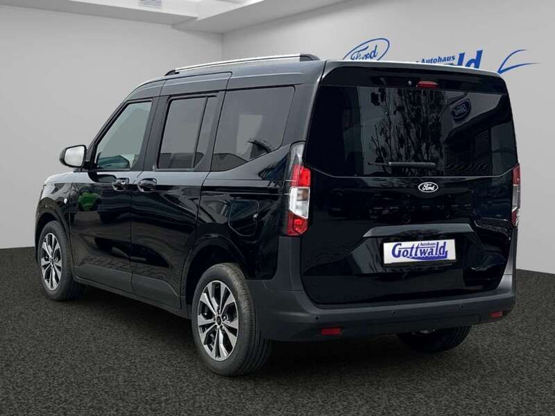 Gebraucht Ford Tourneo Courier Titanium 125 PS (91 kW) 2025 Obsidianschwarz metallic Van / Kleinbus