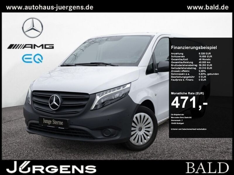 Weiß Gebraucht 2023 Mercedes Vito Van / Kleinbus | 38.556 € (Guter Preis) - Bild 1/4