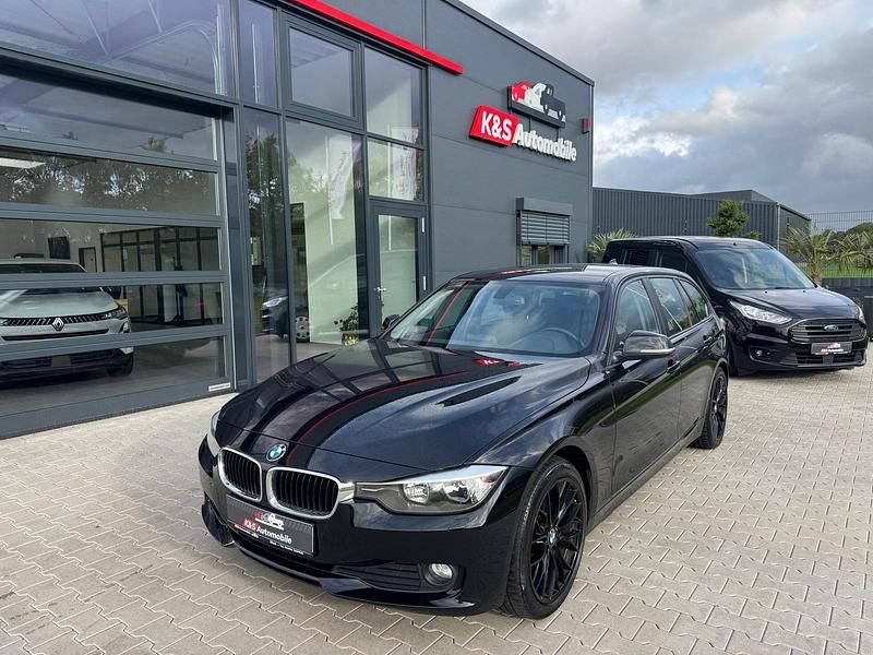 Schwarz Gebraucht 2014 BMW 320 Kombi | 9.490 € (Guter Preis) - Bild 1/4