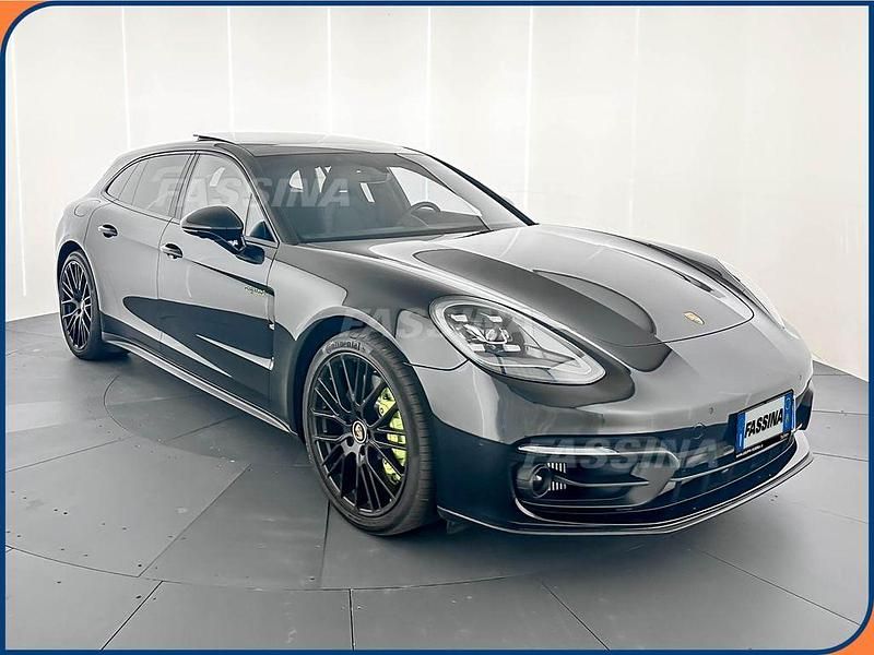 Schwarz Gebraucht 2022 Porsche Panamera S E-Hybrid Sport Turismo Limousine | 82.000 € (Guter Preis) - Bild 1/4