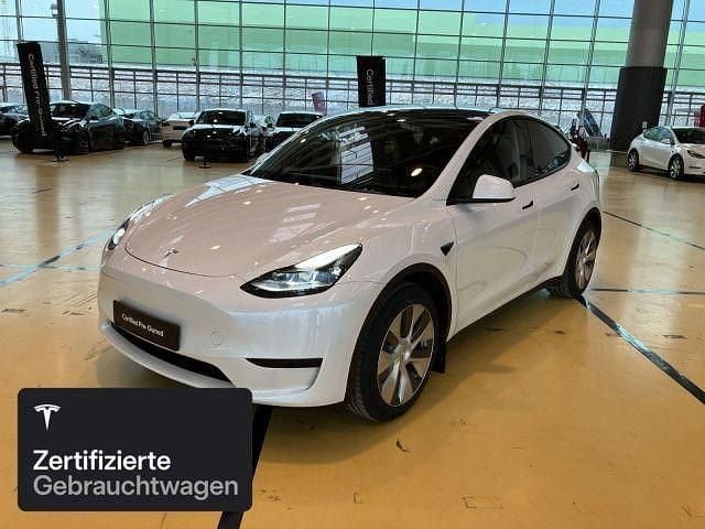 Pearl white multicoat Gebraucht 2024 Tesla Model Y RWD SUV | 34.700 € (Fairer Preis) - Bild 1/4