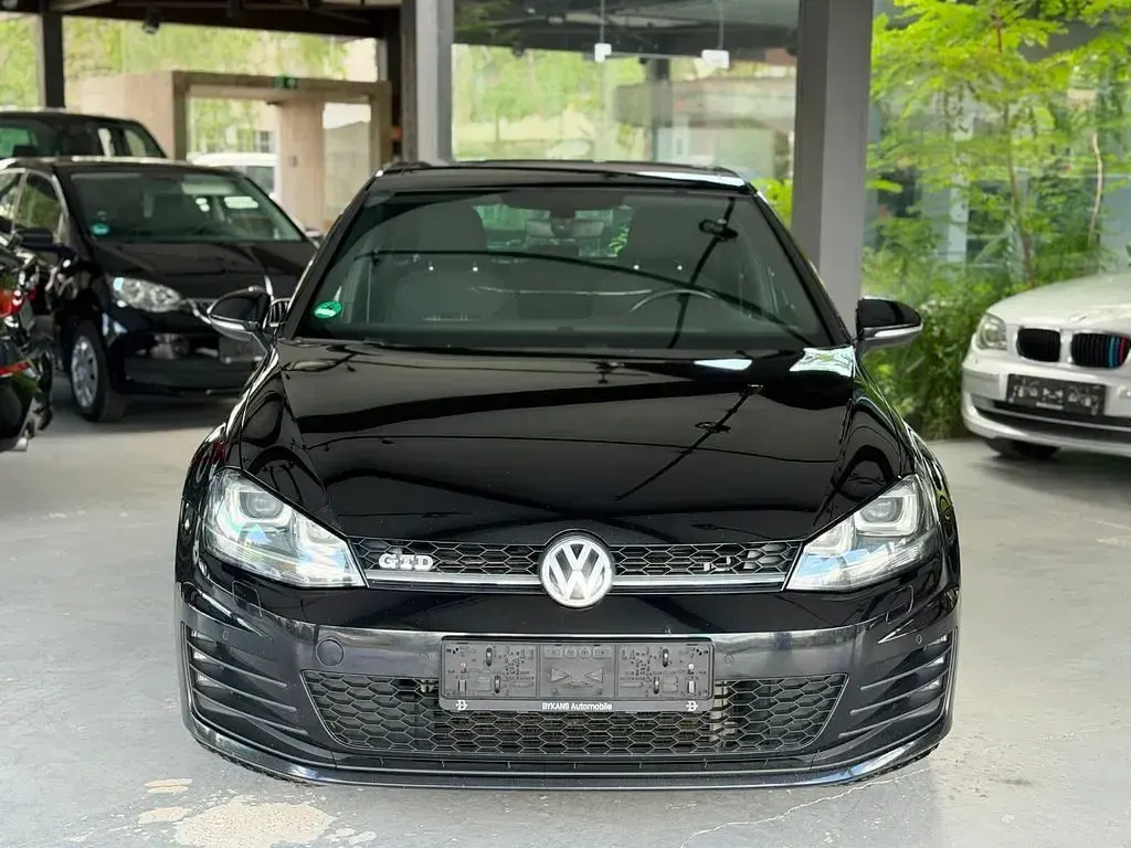 Gebraucht VW Golf VII GTD 184 PS (135 kW) 2017 Schwarz Limousine