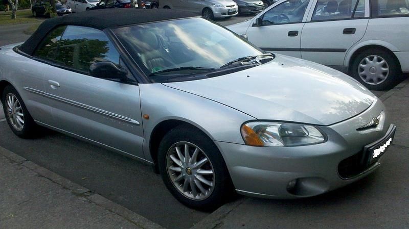 Silber Gebraucht 2001 Chrysler Sebring Cabriolet Cabrio | 4.500 € (Fairer Preis) - Bild 1/4