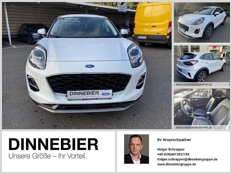 Frost weiss Gebraucht 2023 Ford Puma Gen-E Titanium X SUV | 20.841 € (Guter Preis) - Bild 1/4