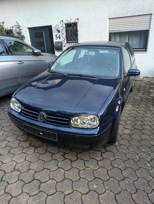 Blau Gebraucht 2003 VW Golf IV Kleinwagen | 650 € (Superpreis) - Bild 1/4