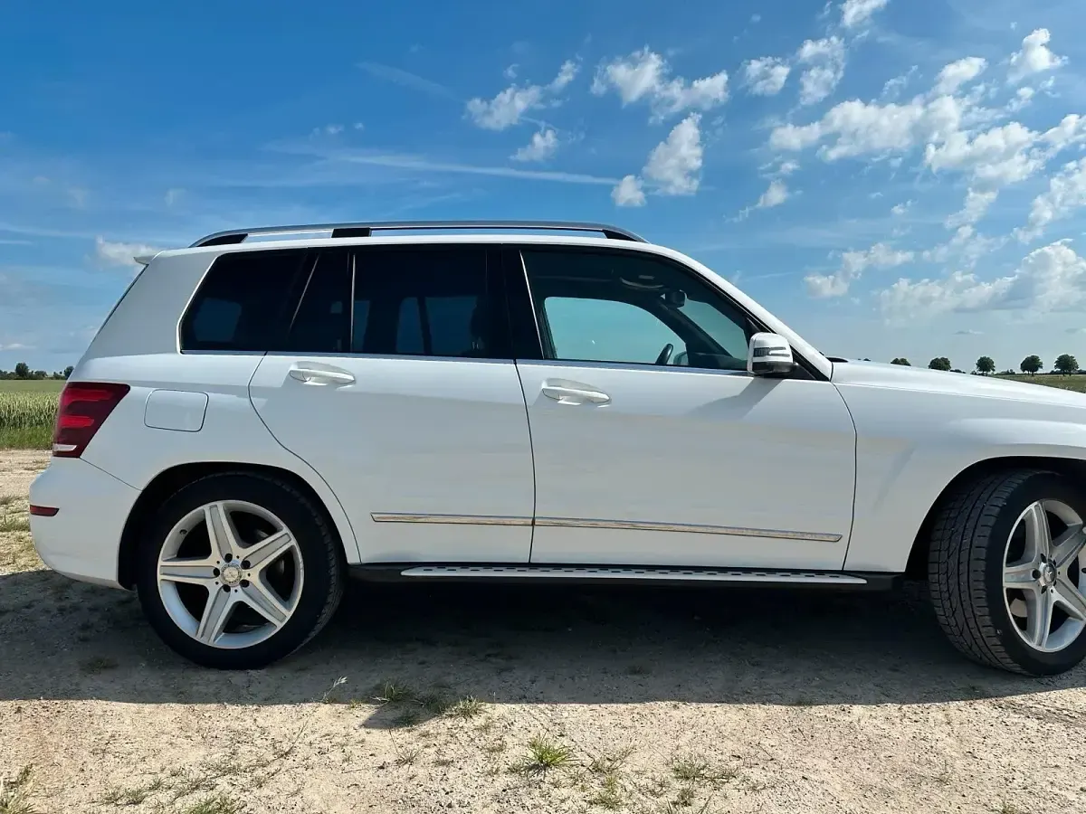 Gebraucht Mercedes GLK220 170 PS (125 kW) 2014 Weiß SUV