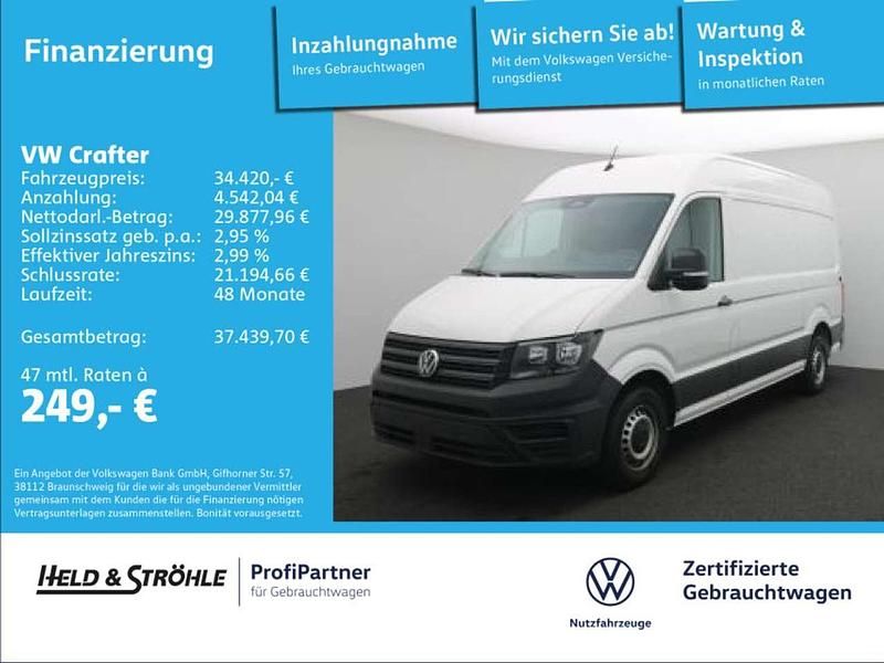Candyweiß Gebraucht 2024 VW Crafter Van | 34.420 € (Superpreis) - Bild 1/3