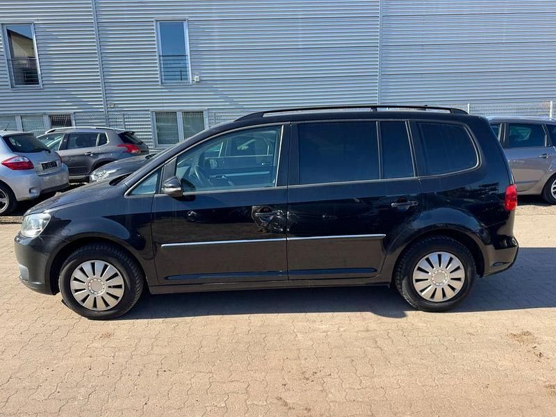 Gebraucht VW Touran 105 PS (77 kW) 2012 Schwarz Van / Kleinbus