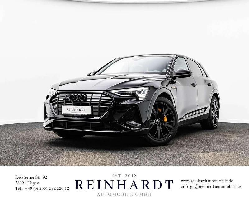 Gebraucht Audi e-tron Black Edition 230 kW (313 PS) 2022 Mythosschwarz metallic SUV