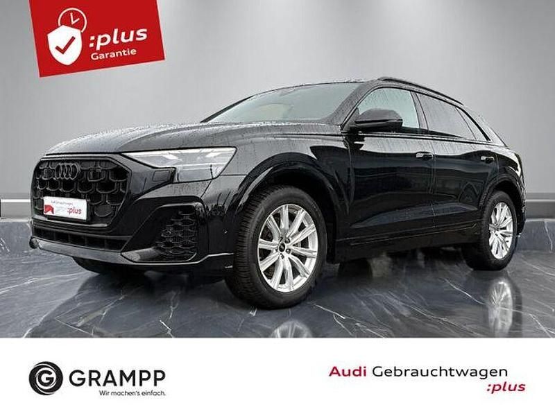 Mythosschwarz metallic Gebraucht 2025 Audi Q8 S-Line SUV | 65.490 € (Superpreis) - Bild 1/4