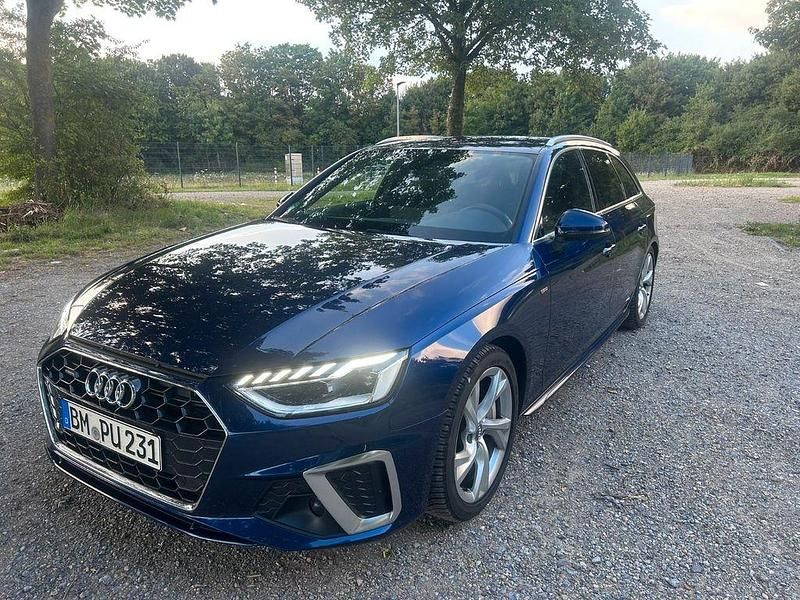 Blau Gebraucht 2019 Audi A4 S-Line Kombi | 21.500 € (Superpreis) - Bild 1/4