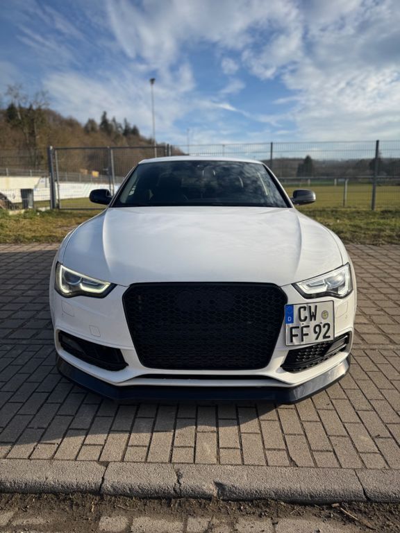 Weiß Gebraucht 2014 Audi A5 S-Line Coupé | 14.380 € (Teuer) - Bild 1/4