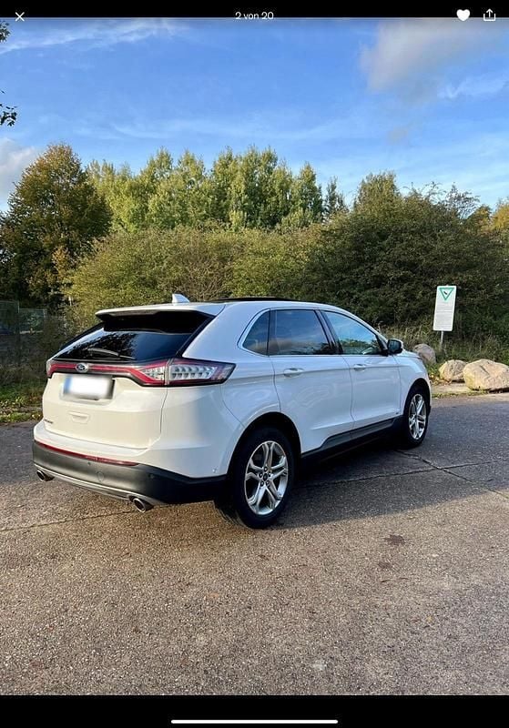 Gebraucht Ford Edge 209 PS (153 kW) 2018 Weiß SUV