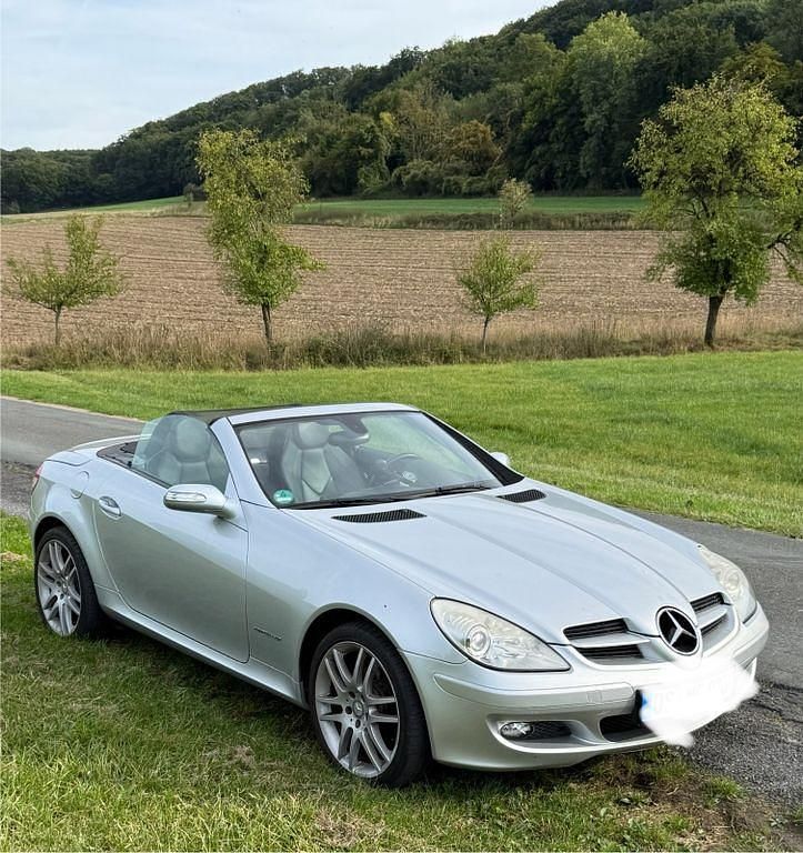 Silber Gebraucht 2004 Mercedes SLK200 Cabrio | 7.250 € (Fairer Preis) - Bild 1/4