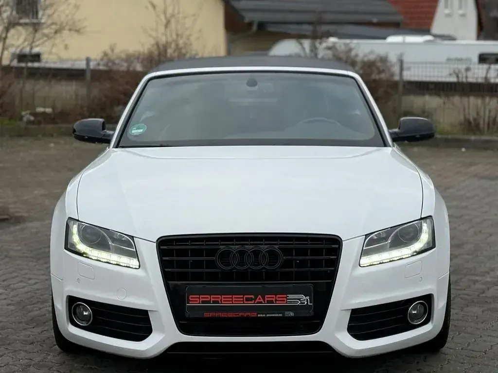 Gebraucht Audi A5 Cabriolet S-line plus 170 PS (125 kW) 2011 Weiß Cabrio