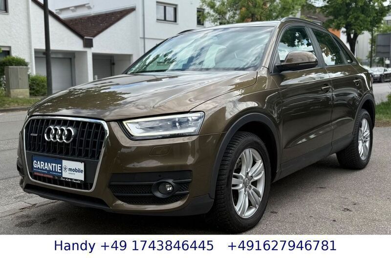Braun Gebraucht 2013 Audi Q3 Comfort SUV | 15.590 € (Fairer Preis) - Bild 1/4