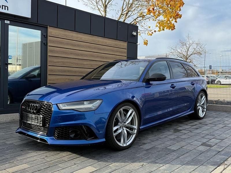Blau Gebraucht 2017 Audi RS6 Performance Kombi | 59.900 € (Guter Preis) - Bild 1/4