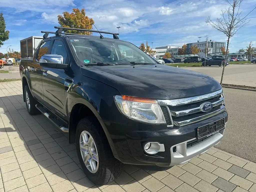 Gebraucht Ford Ranger Limited 200 PS (147 kW) 2015 Schwarz Pickup