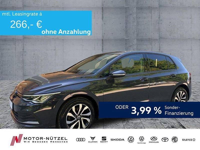 Grau Gebraucht 2022 VW Golf VIII Active Limousine | 18.429 € (Fairer Preis) - Bild 1/4