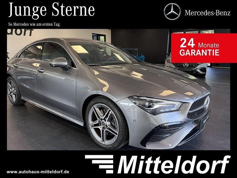 Lack mountaingrau Gebraucht 2024 Mercedes CLA200 AMG Coupé | 36.880 € (Fairer Preis) - Bild 1/4
