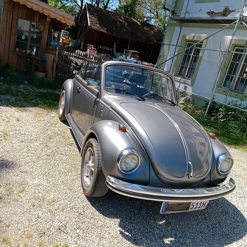 Grau Gebraucht 1973 VW Käfer Karmann Cabrio | 27.900 € - Bild 1/4