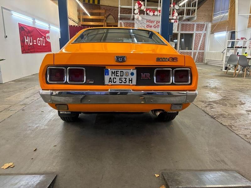 Gebraucht Mitsubishi Galant 110 PS (80 kW) 1971 Orange Coupé