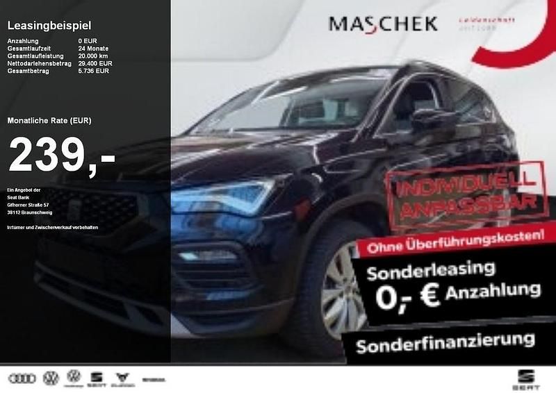 Magic schwarz metallic Gebraucht 2024 Seat Ateca SUV | 28.640 € (Guter Preis) - Bild 1/4