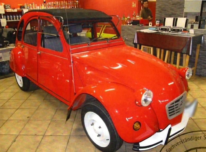 Second-hand Citroën 2CV 20 CP (14 kW) 1990 Roșu Berlinǎ
