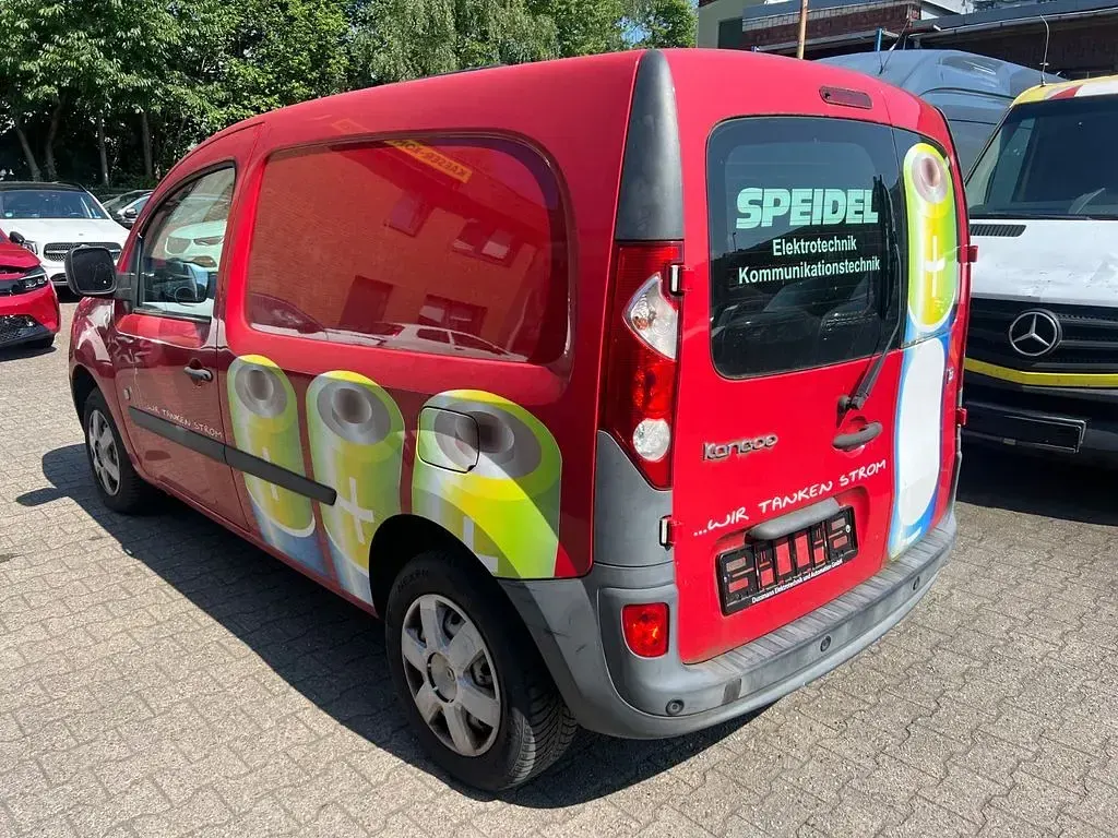 Gebraucht Renault Kangoo 44 kW (60 PS) 2012 Rot Van / Kleinbus