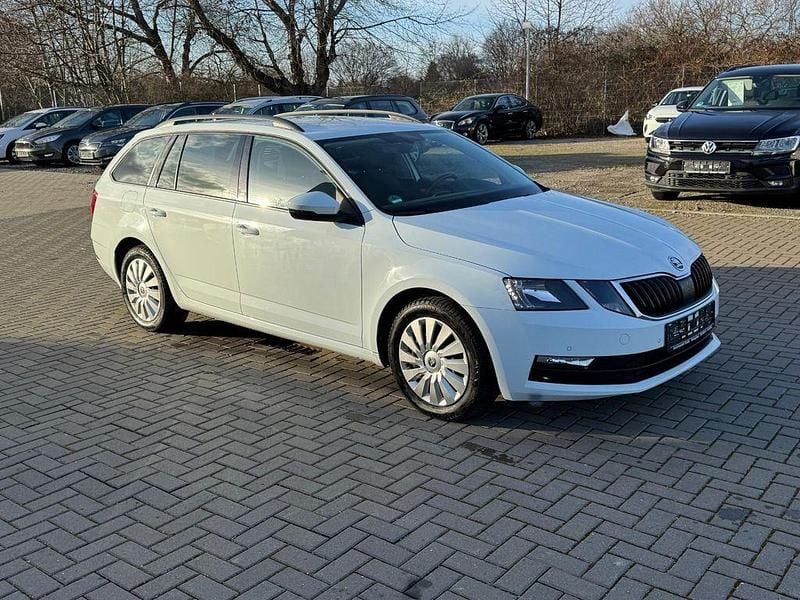 Gebraucht Skoda Octavia G-TEC 110 PS (80 kW) 2018 Weiß Kombi