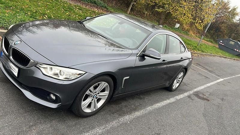 Grau Gebraucht 2015 BMW 420 Gran Coupé Sport Line Coupé | 14.980 € (Guter Preis) - Bild 1/4