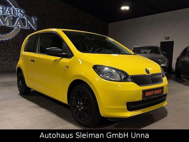Gebraucht Skoda Citigo Active 60 PS (44 kW) 2013 Gelb Kleinwagen