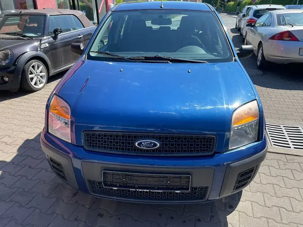 Gebraucht Ford Fusion Fun X 80 PS (58 kW) 2007 Blau Kleinwagen