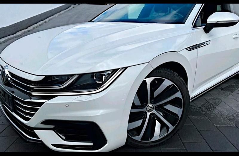 Weiß Gebraucht 2020 VW Arteon R-line Limousine | 24.650 € (Guter Preis) - Bild 1/4