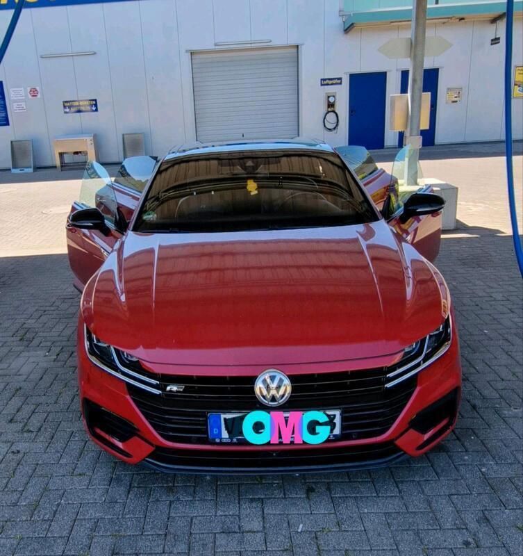 Rot Gebraucht 2018 VW Arteon R-line Limousine | 24.000 € (Guter Preis) - Bild 1/4
