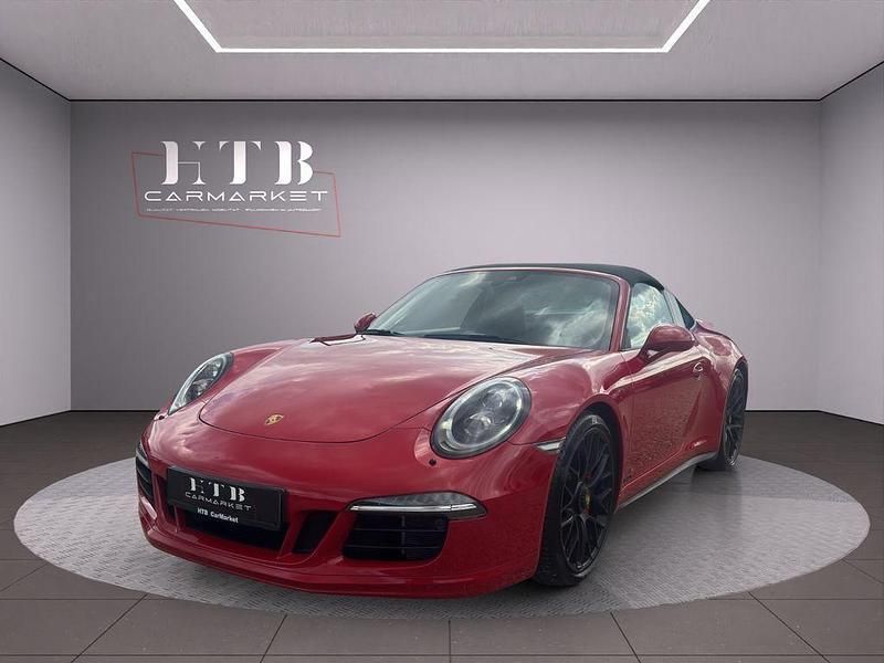 Rot Gebraucht 2015 Porsche 911 Targa 4 Cabrio | 113.390 € - Bild 1/4