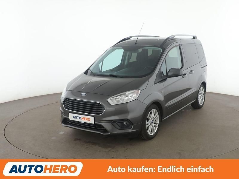 Gebraucht Ford Tourneo Courier Titanium 101 PS (74 kW) 2019 Grau Van / Kleinbus