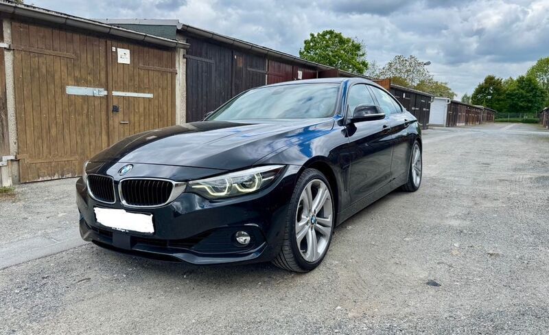 Schwarz Gebraucht 2017 BMW 430 Gran Coupé Sport Line Coupé | 18.900 € (Superpreis) - Bild 1/4