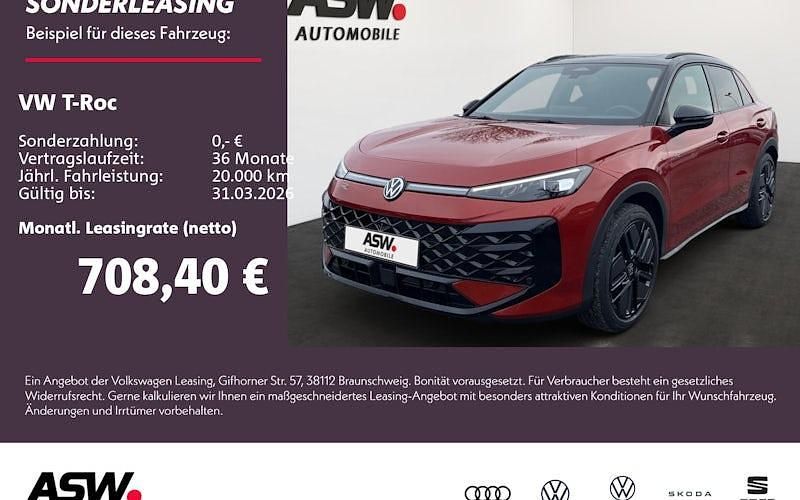 Neu VW T-Roc R-line 150 PS (110 kW) 2026 Rot SUV
