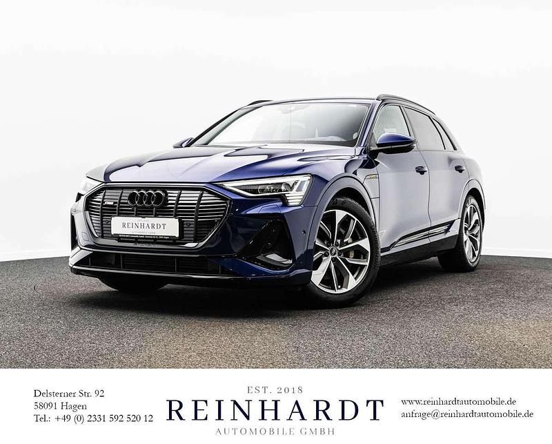 Navarrablau metallic Gebraucht 2022 Audi e-tron S-Line SUV | 35.835 € (Guter Preis) - Bild 1/1