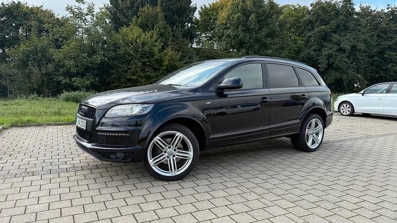 Schwarz Gebraucht 2012 Audi Q7 S-Line SUV | 13.500 € (Superpreis) - Bild 1/4