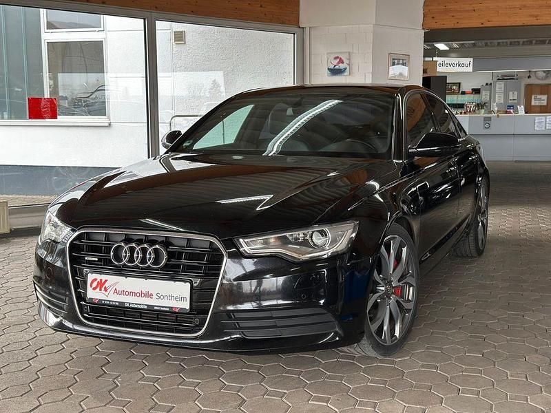 Schwarz Gebraucht 2013 Audi A6 S-Line Limousine | 13.390 € (Fairer Preis) - Bild 1/4