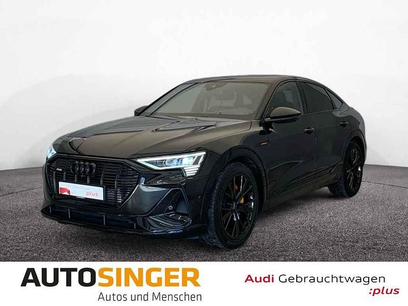 Schwarz Gebraucht 2022 Audi e-tron Sportback S-Line SUV | 40.810 € (Guter Preis) - Bild 1/4