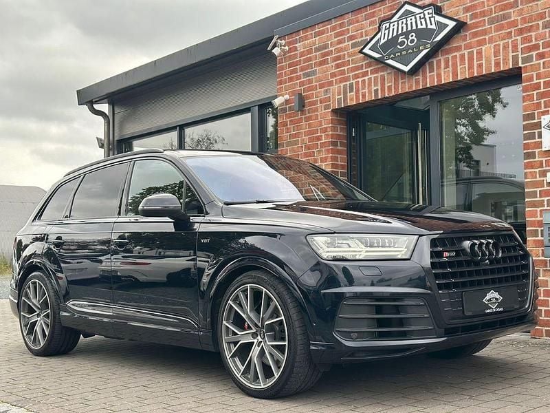 Tintenblau/moonlight blue Gebraucht 2017 Audi SQ7 Exclusive SUV | 39.900 € (Etwas zu teuer) - Bild 1/4