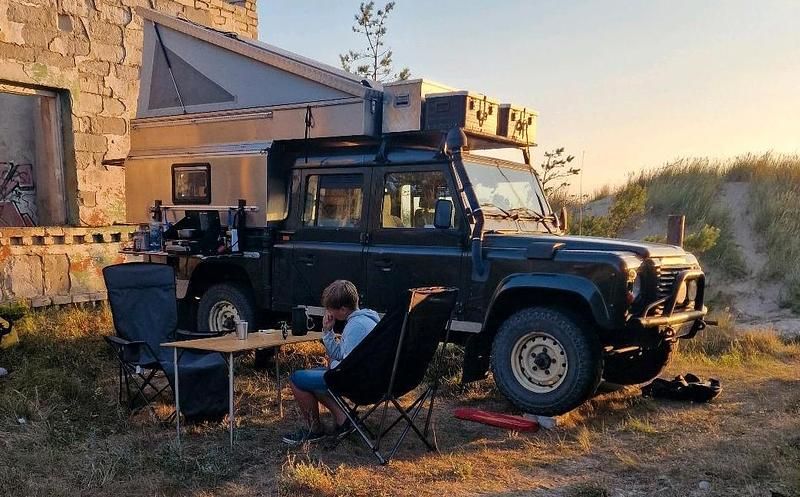 Gebraucht Land Rover Defender 139 PS (102 kW) 2004 Grün Van